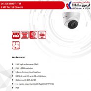 فروش و قیمت دوربین مداربسته هایک ویژن مدل DS-2CE56H0T-IT1F پنج مگاپیکسل