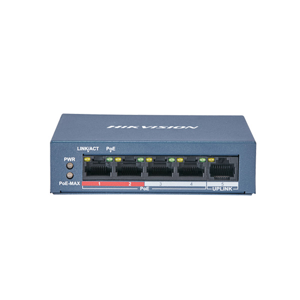 سوئیچ شبکه DS-3E0105P-E هایک ویژن